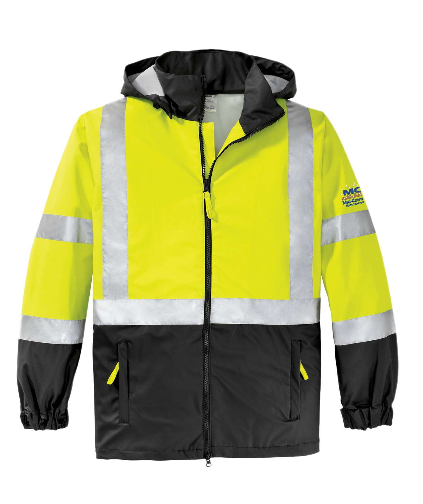 CornerStone ANSI 107 Class 3 Safety Windbreaker