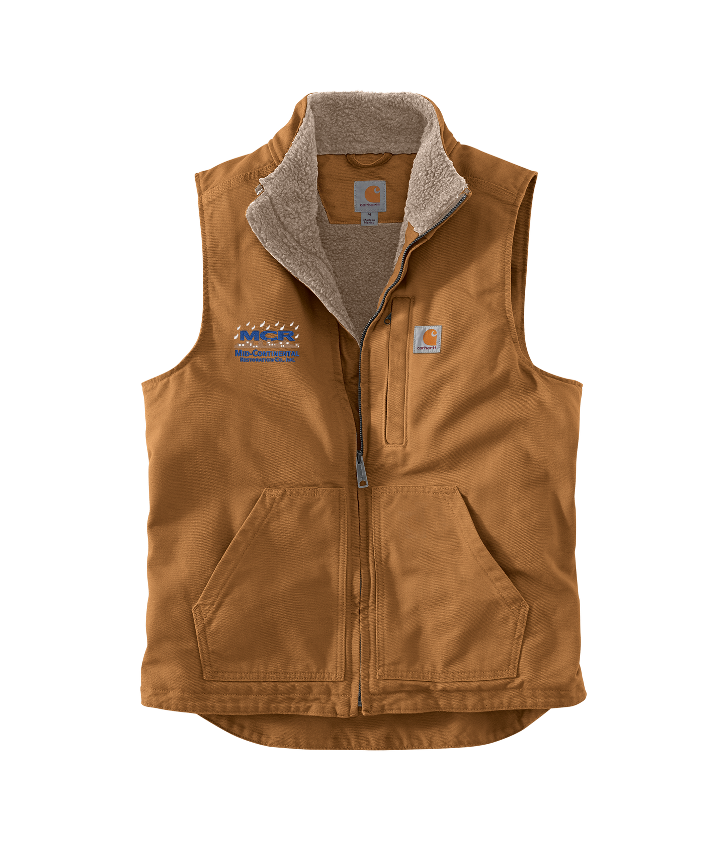 Carhartt Sherpa-Lined Mock Neck Vest