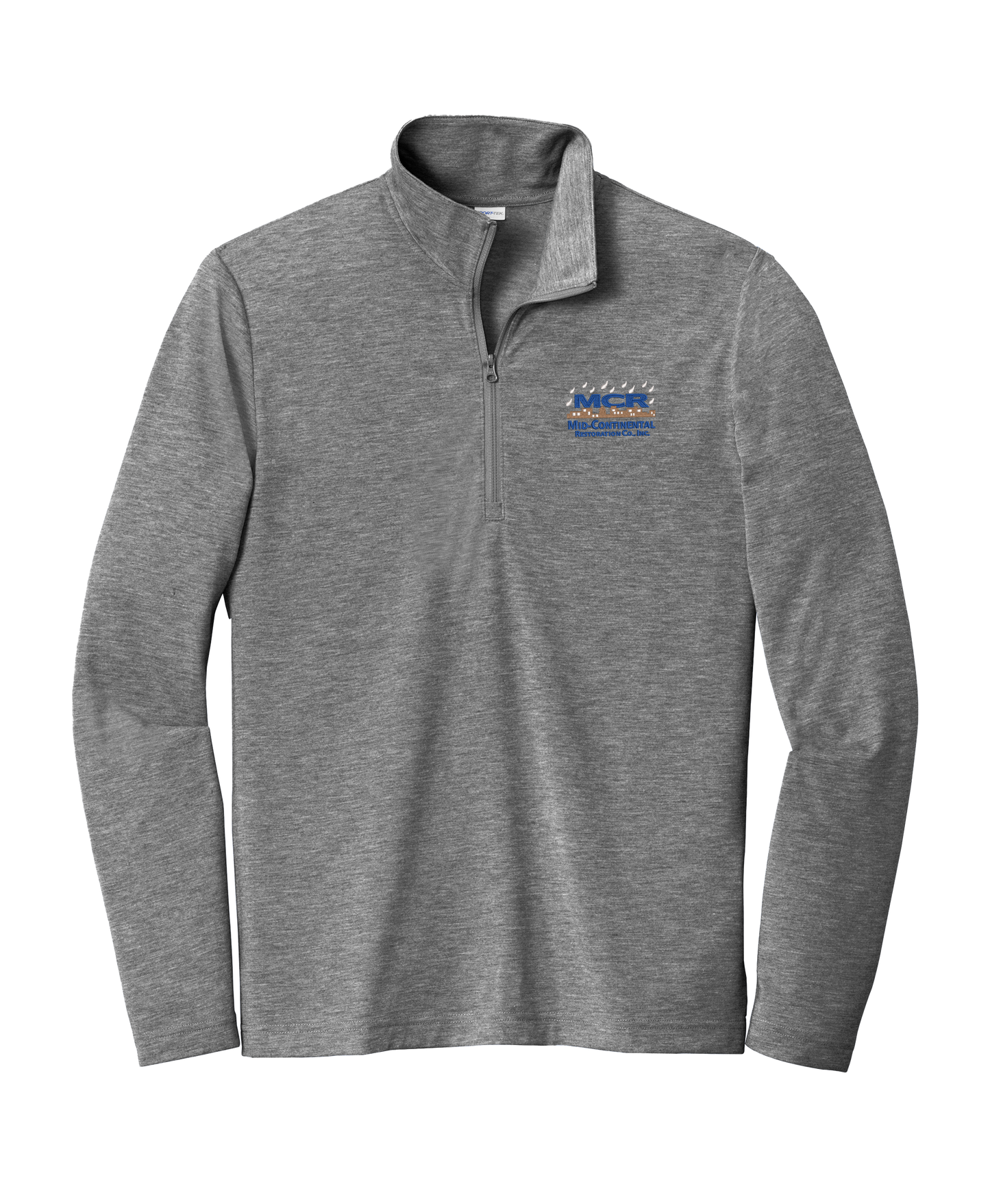 Sport-Tek PosiCharge Tri-Blend Wicking 1/4-Zip Pullover