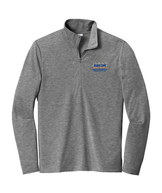 Sport-Tek PosiCharge Tri-Blend Wicking 1/4-Zip Pullover