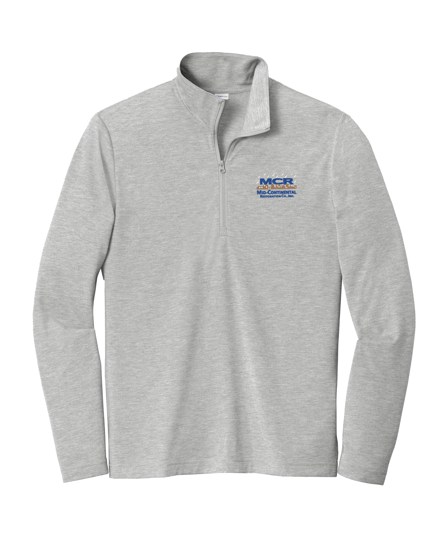 Sport-Tek PosiCharge Tri-Blend Wicking 1/4-Zip Pullover