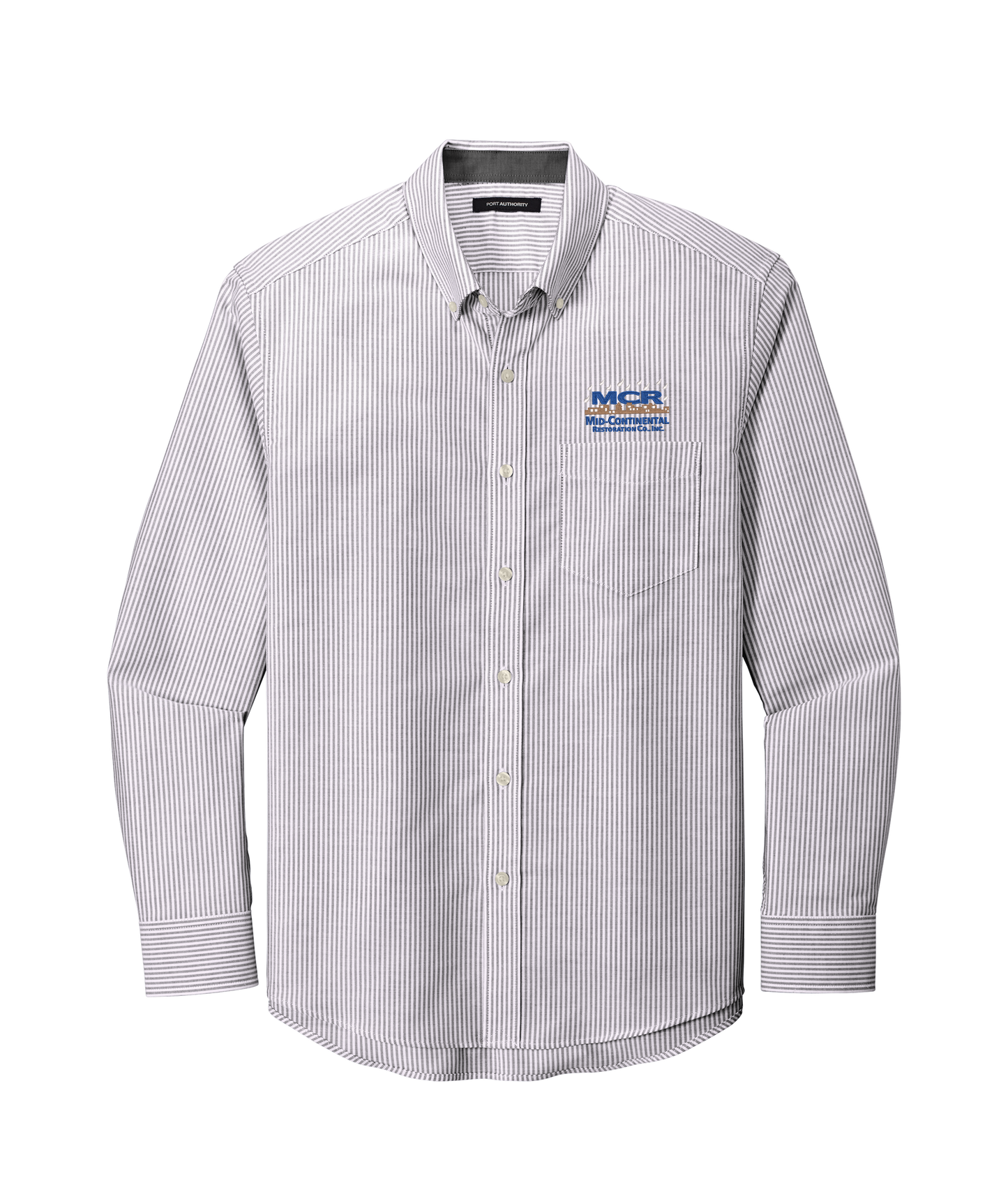 Port Authority SuperPro Oxford Stripe Shirt