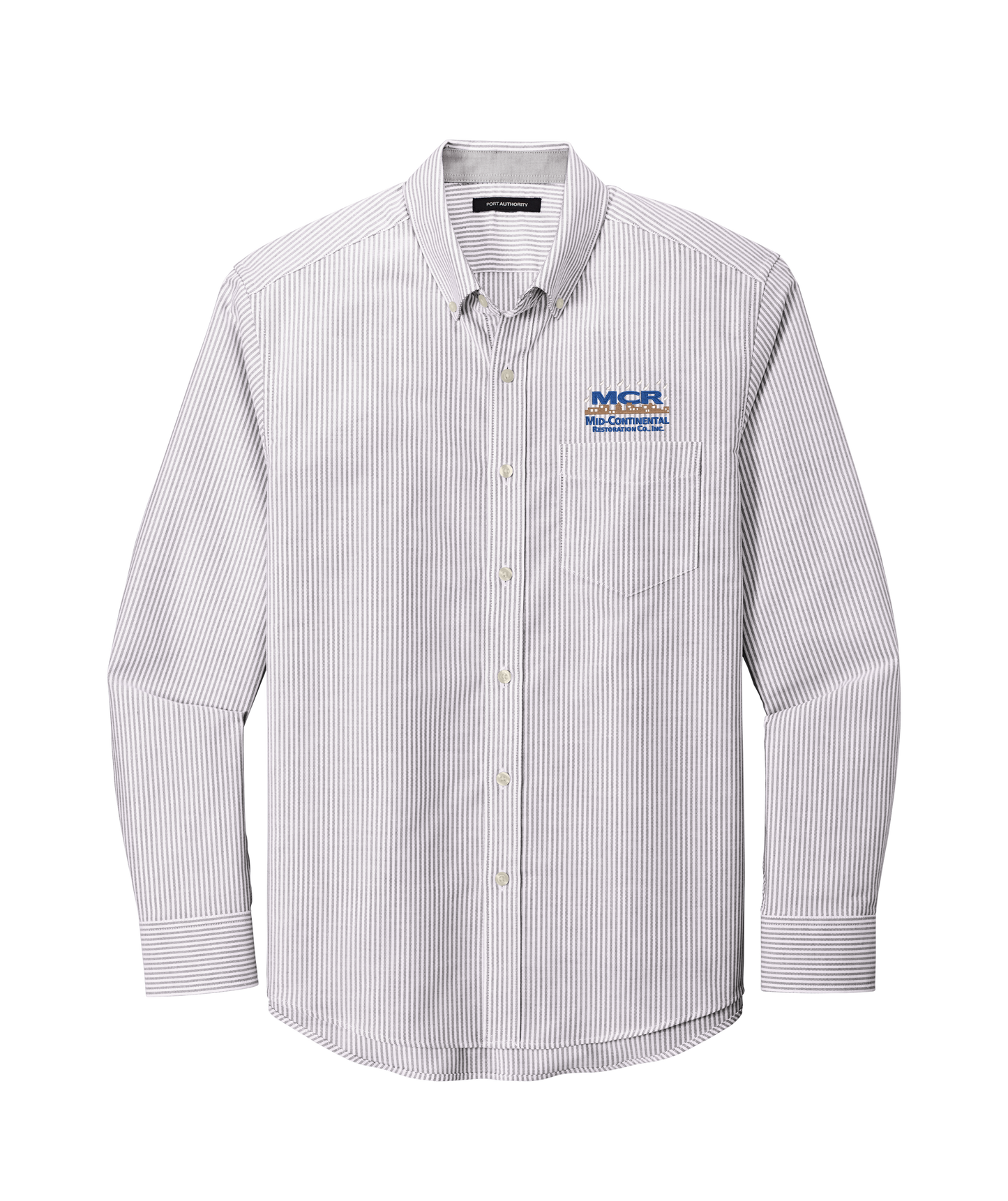 Port Authority SuperPro Oxford Stripe Shirt