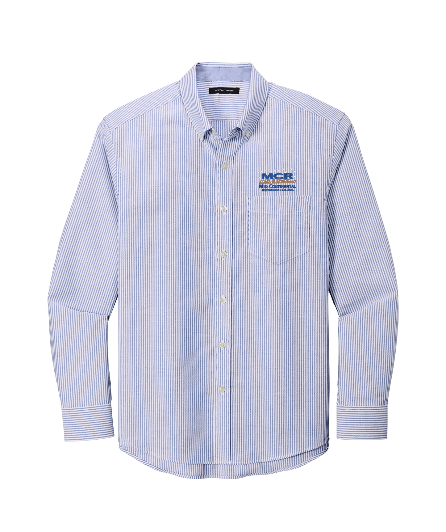 Port Authority SuperPro Oxford Stripe Shirt